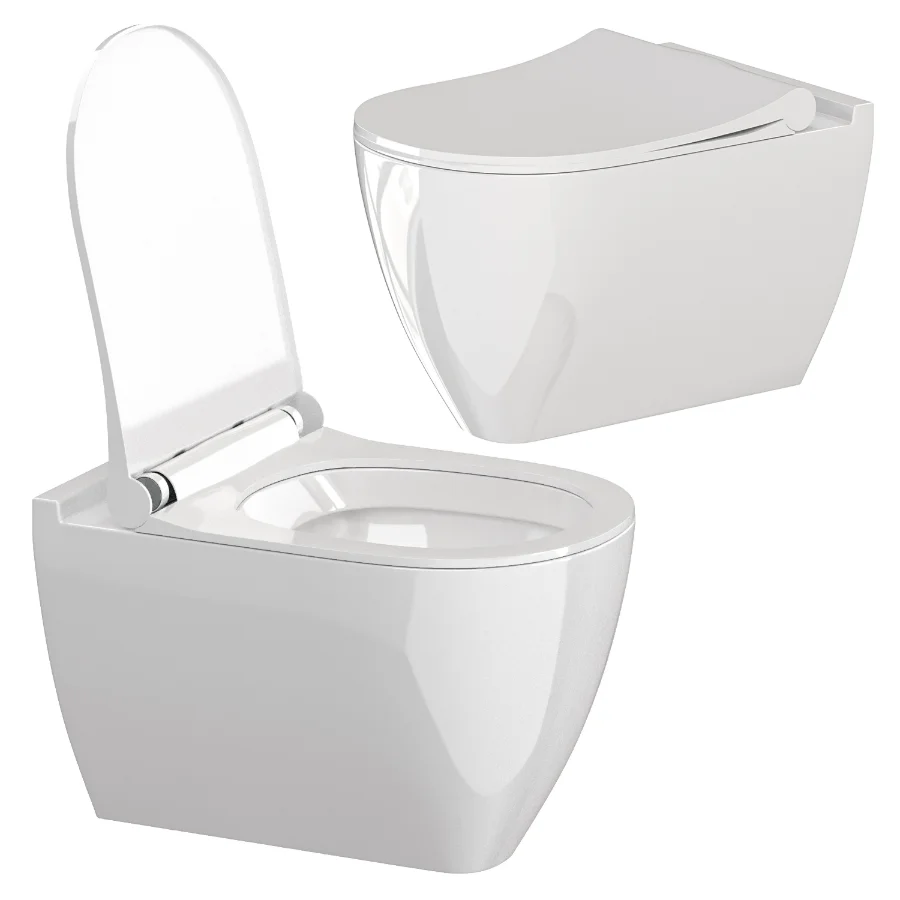 Modern Toilet 01 - Image 3