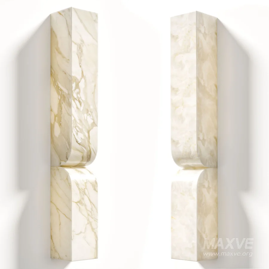Cordoba 600 Bronze Vein Alabaster Wall Light - Image 1