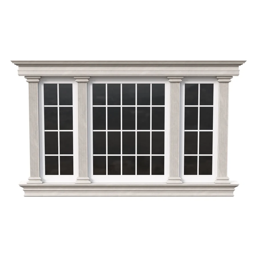 Architectural Classic Window 3D Model 18 - Image 7