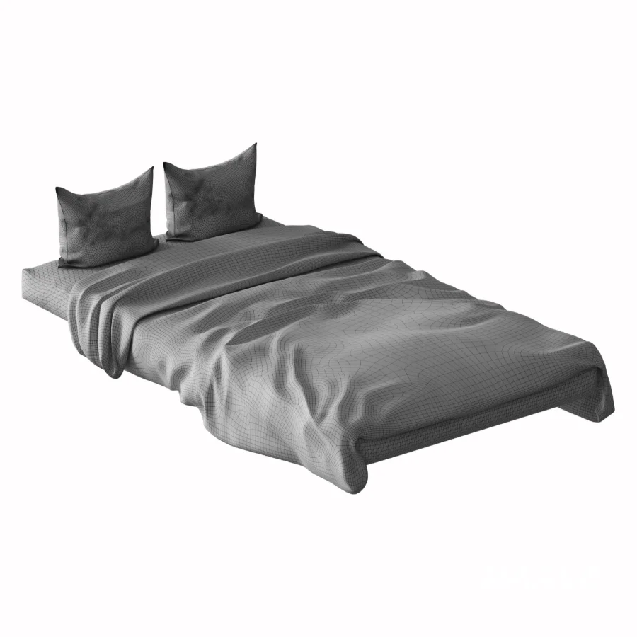 Bedding Set with Pillows and Duvet - Image 2