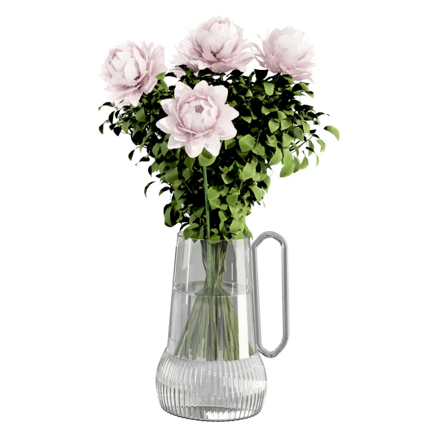 Elegant Floral Vase Collection - Image 2