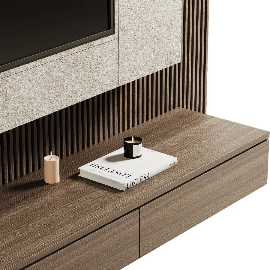 TV wall set 001 - Image 4