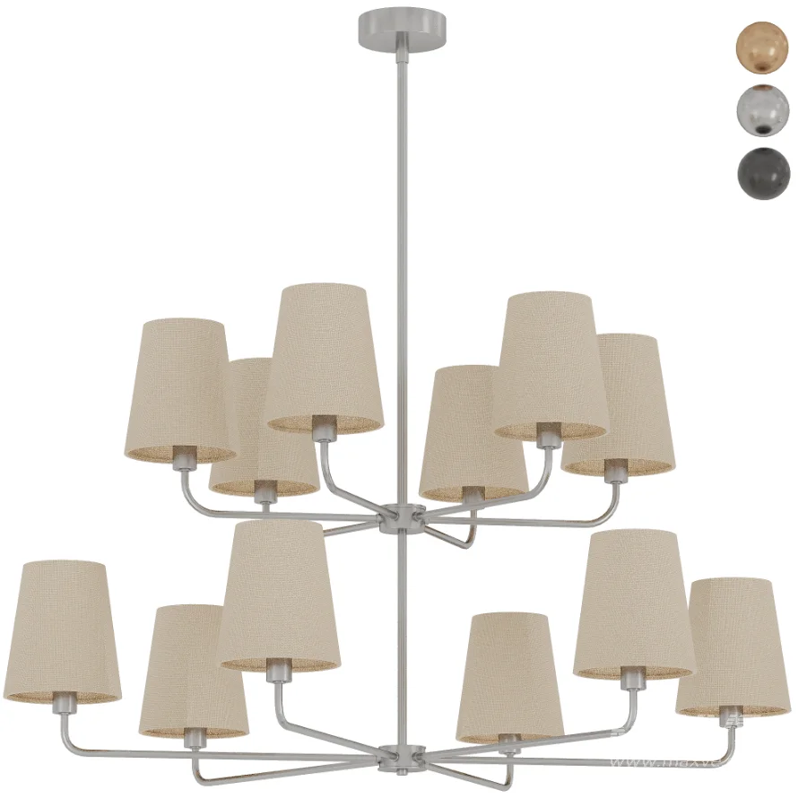 Light Adjustable Sputnik Chandelier - Image 3