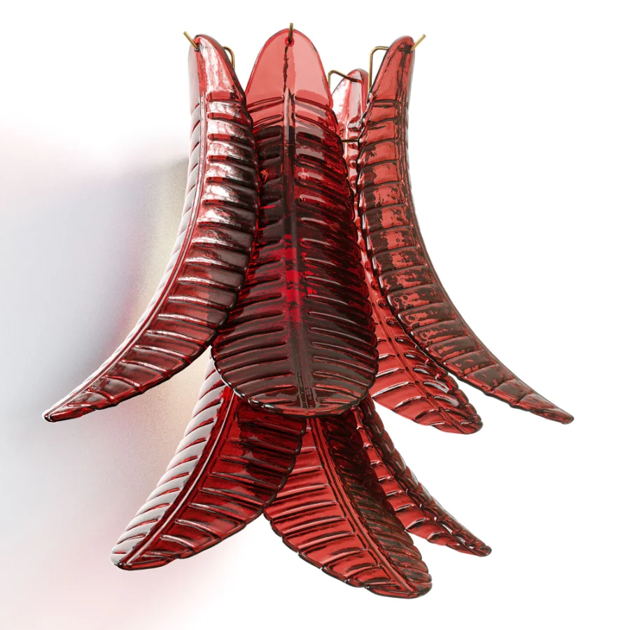Murano glass wall lamp - Image 2