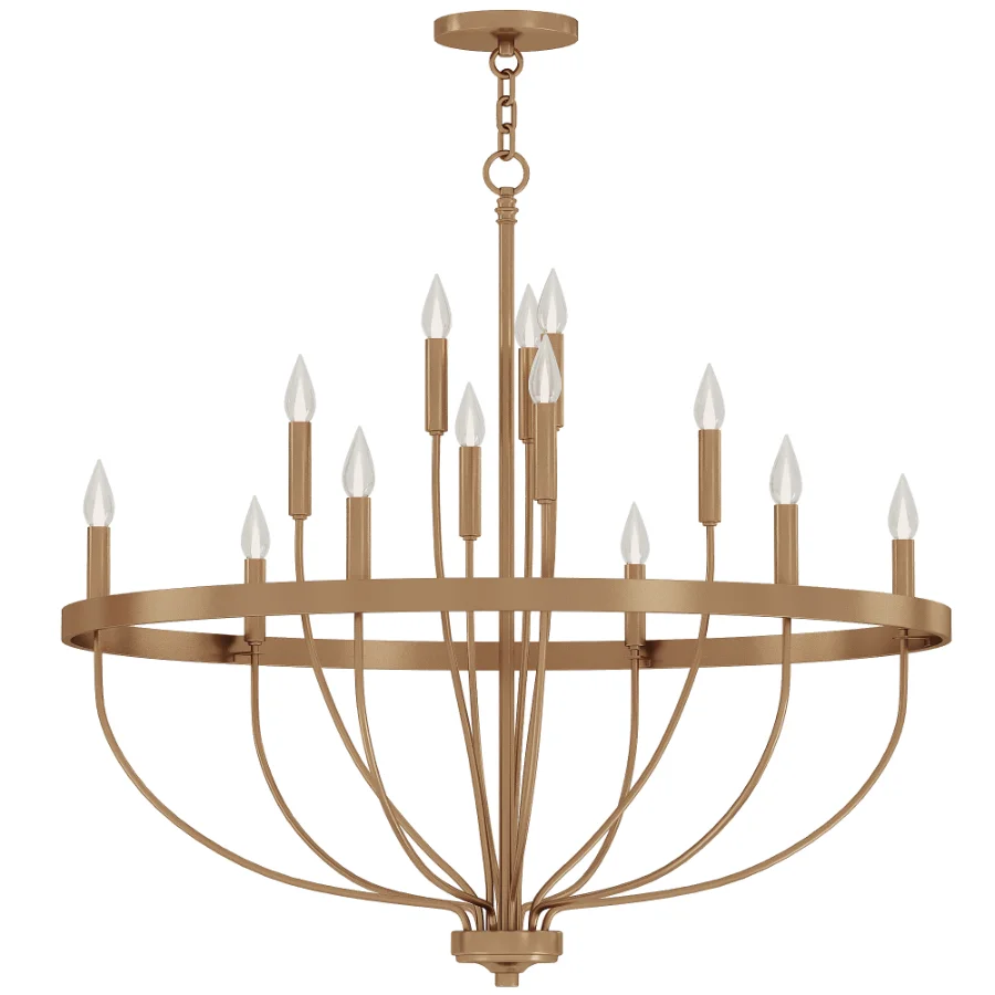 Graceful Curve Chandelier - Image 6