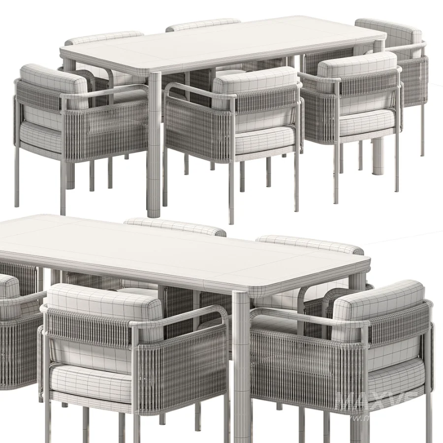 Garden Furniture Part Table Chairs - Image 5
