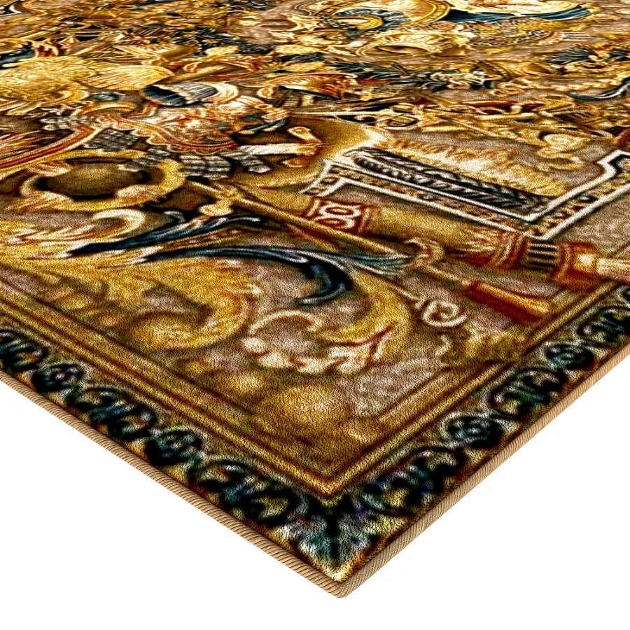 Royal Baroque Tapestry Rug - Image 4
