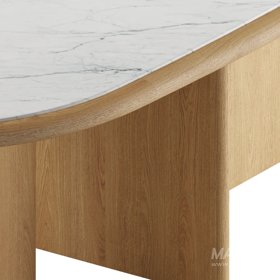 SUISEKI Oval Table by Riva1920 - Image 8