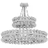 Bronze Modern Crystal Metal Chandelier - Thumbnail 2