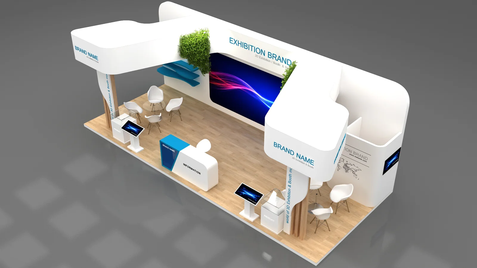 exhibition booth - Image 1