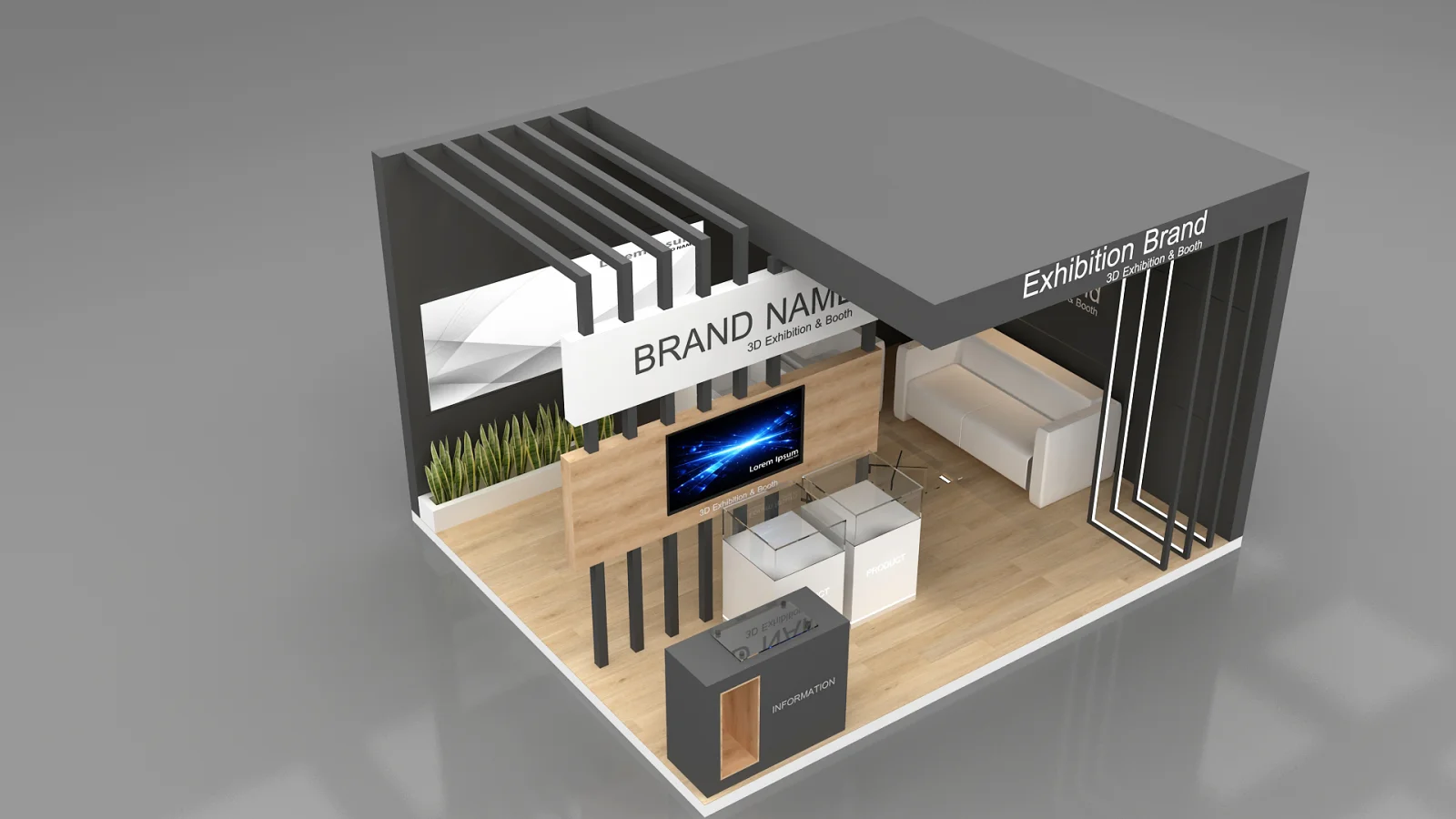 exhibition booth - Image 1