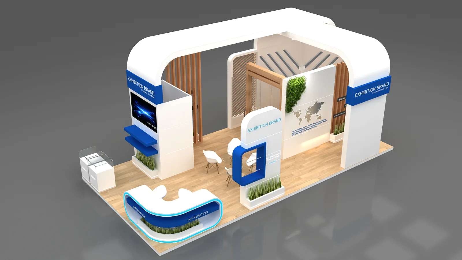 exhibition booth - Image 1