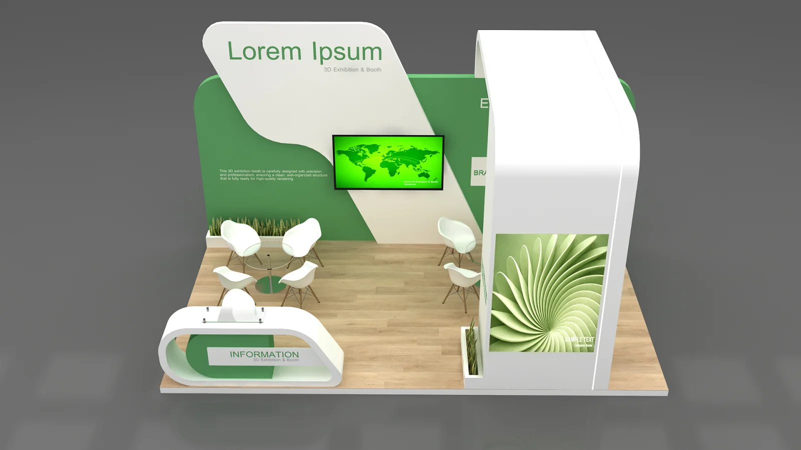 exhibition booth - Image 1