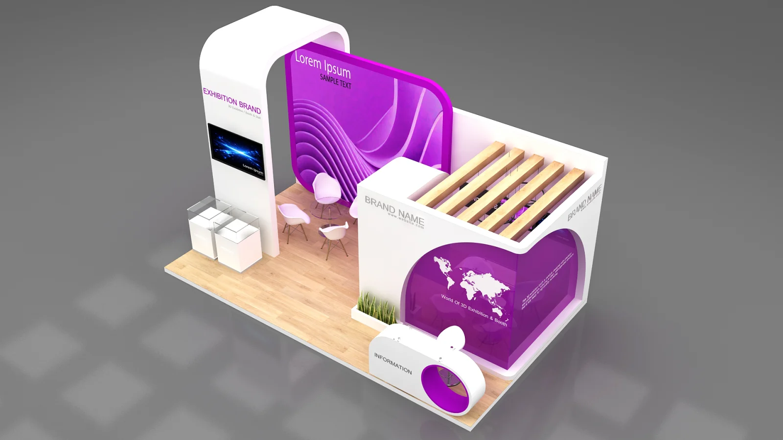 exhibition booth - Image 1