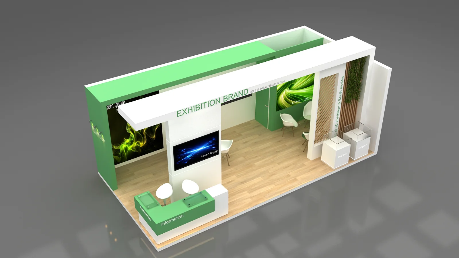 exhibition booth - Image 1