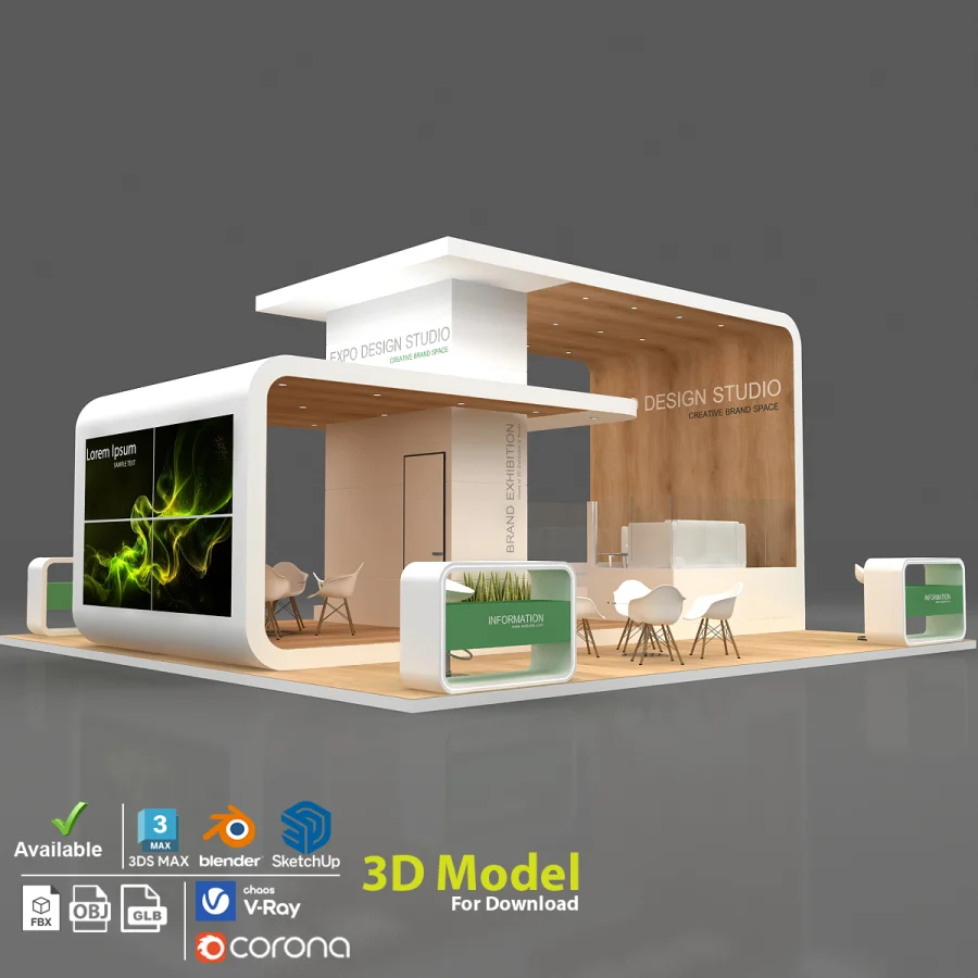 exhibition booth - Image 1