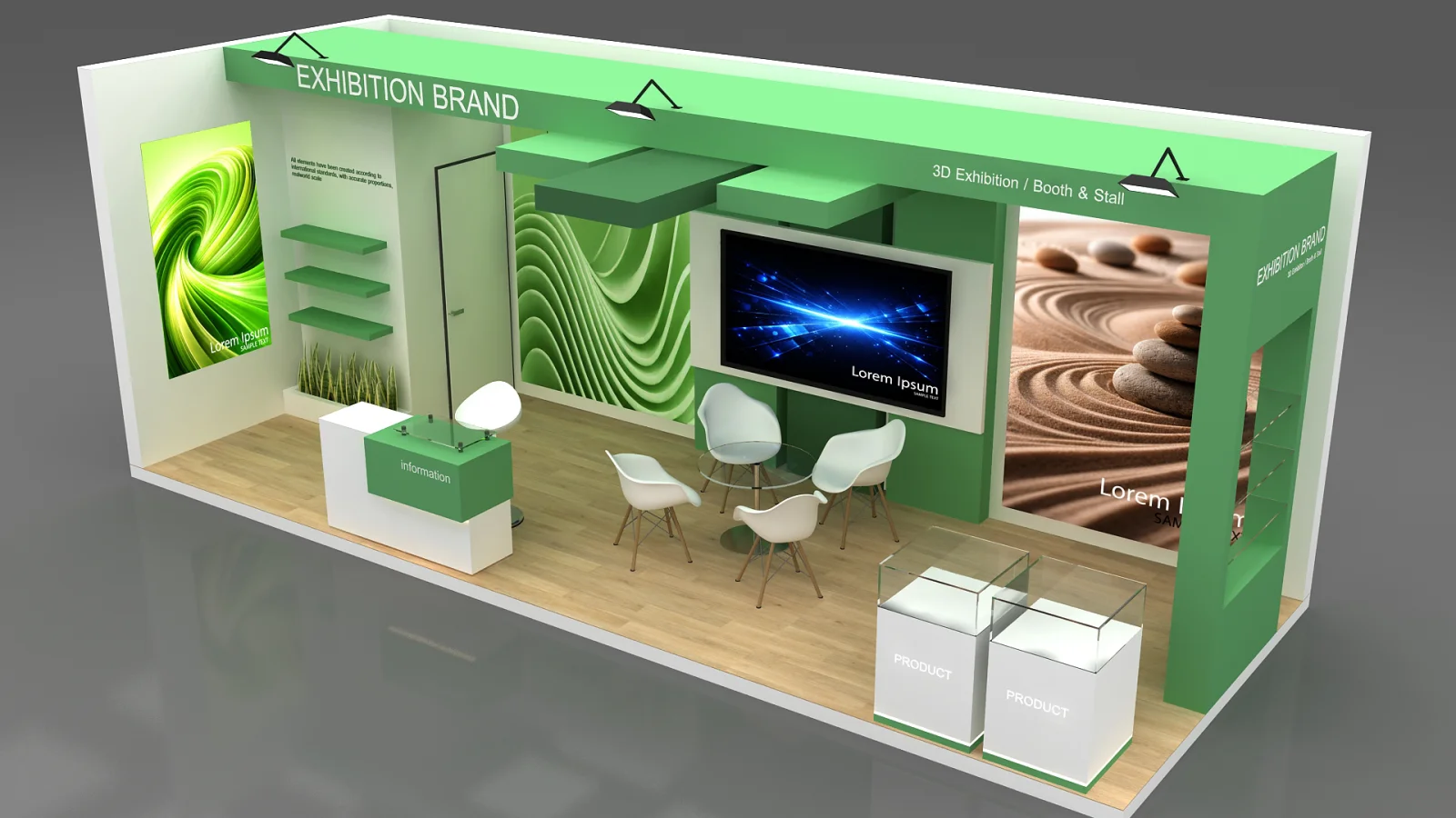 exhibition booth - Image 1