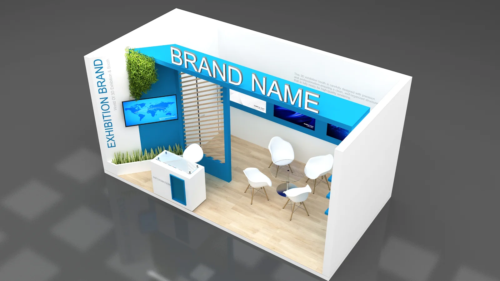 exhibition booth - Image 1