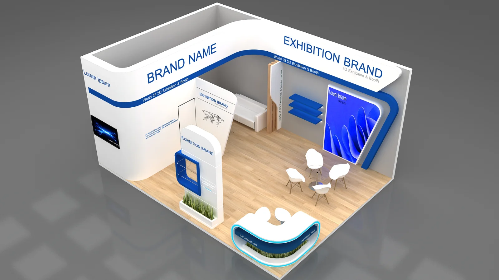 exhibition booth - Image 1