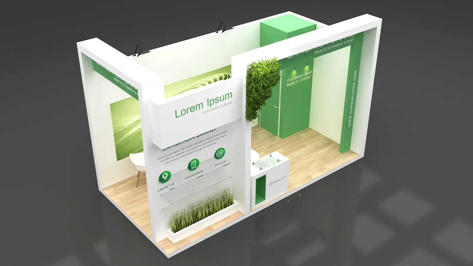 exhibition booth - Image 1