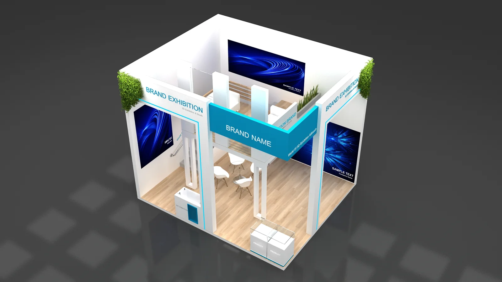 exhibition booth - Image 1