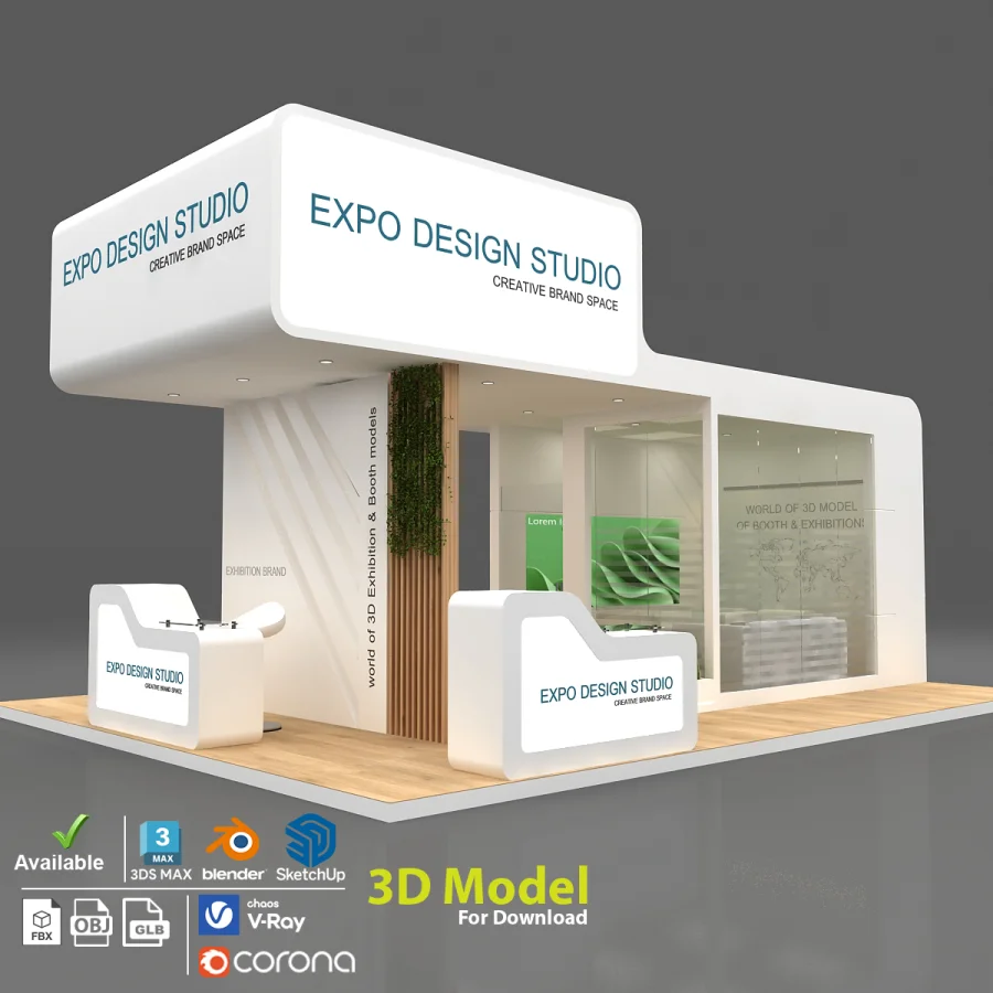 exhibition booth - Image 1