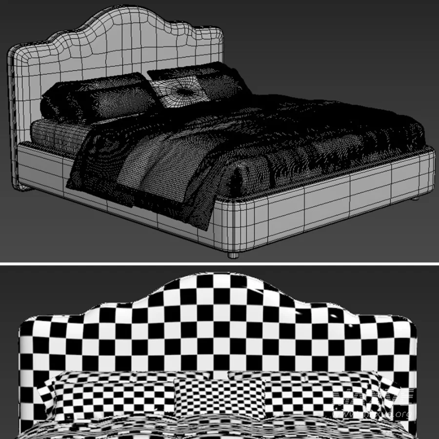 Plain Curved Bed By Parfe - Image 4