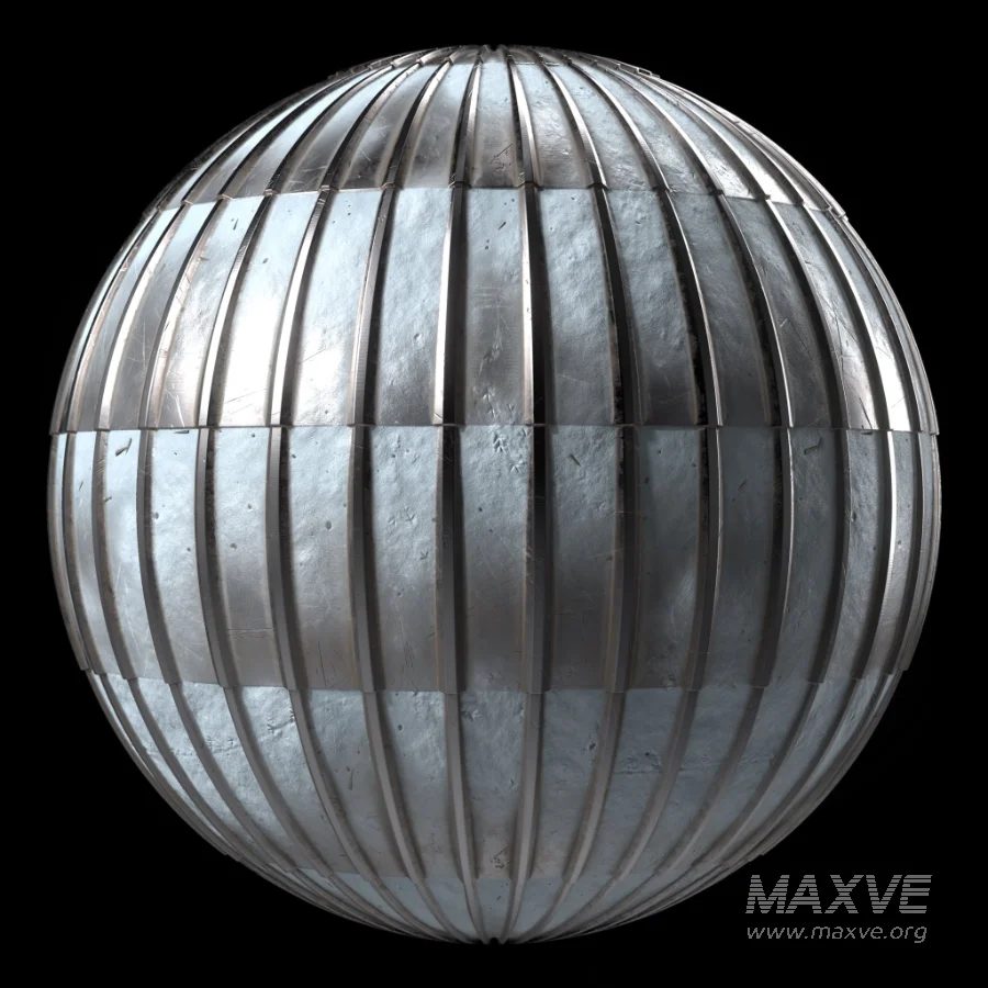 D250 Metal Roofing – Pbr 4k Seamless - Image 4