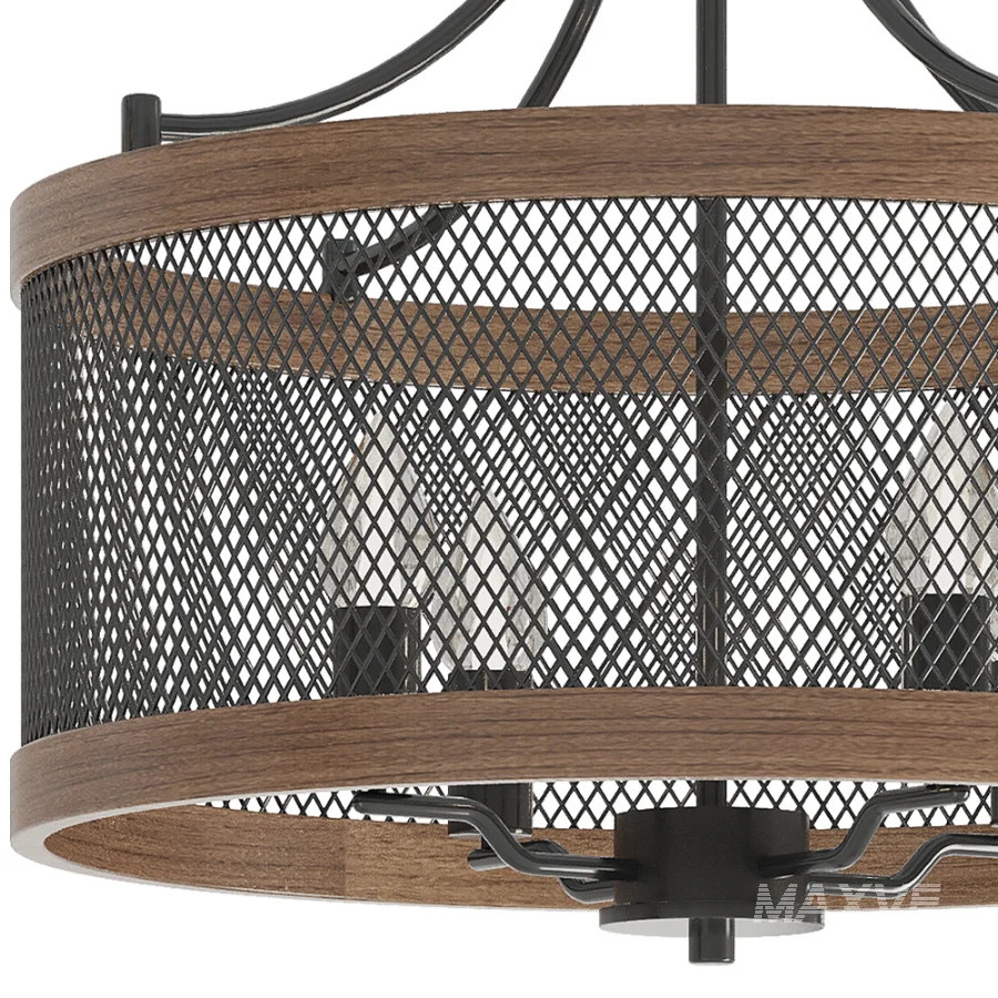 Candlestick Cage Chandelier - Image 3