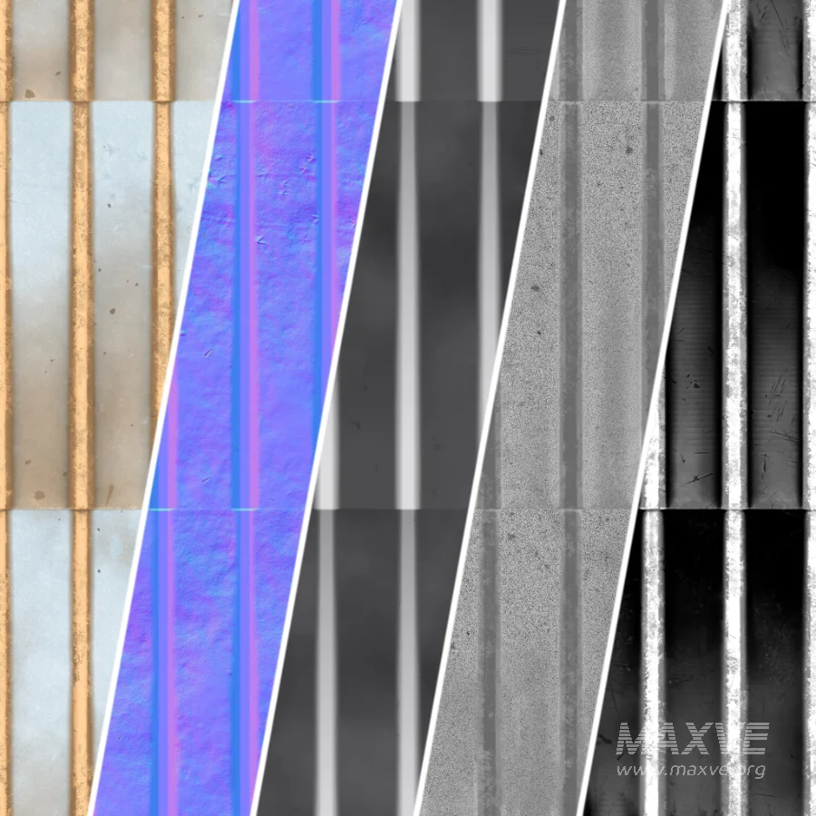 D251 Metal Roofing – Pbr 4k Seamless - Image 5