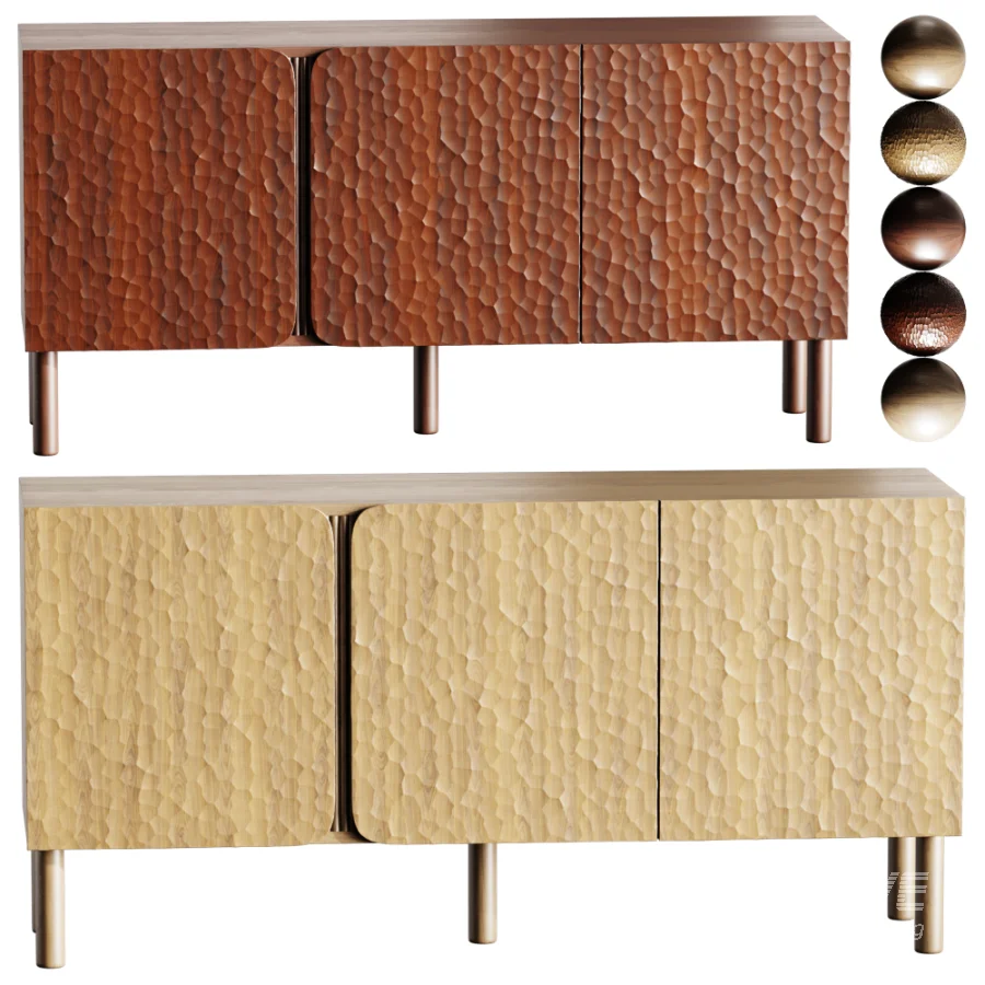 Greymouth Cabinet Natural Wood - Image 1