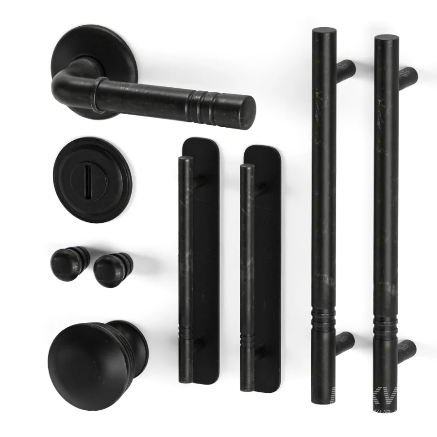 Iron Door Hardware Collection 04 - Image 2
