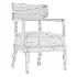 zoe armchair - Thumbnail 2