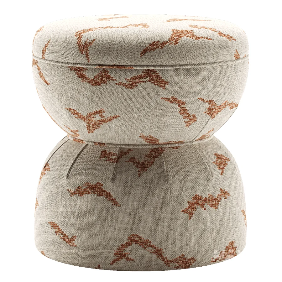 Tomlin Hourglass Ottoman - Image 4