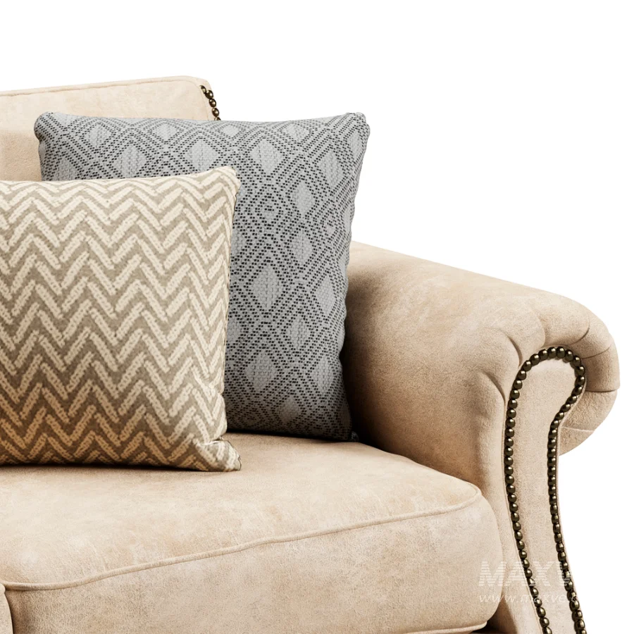 Palance Marble Hoonah Loveseat - Image 1
