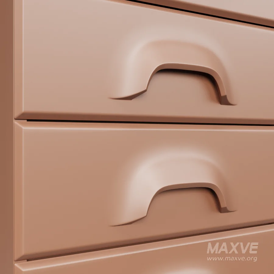 HKliving Chest of 6 & 7 drawers - Image 3