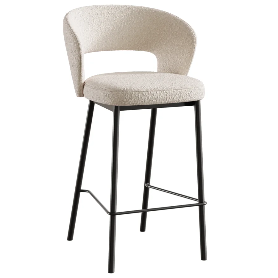 Fard Metal 668 Barstool by Origins 1971 - Image 2
