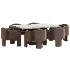 Milo Baughman Armchair and Dining Table - Thumbnail 6