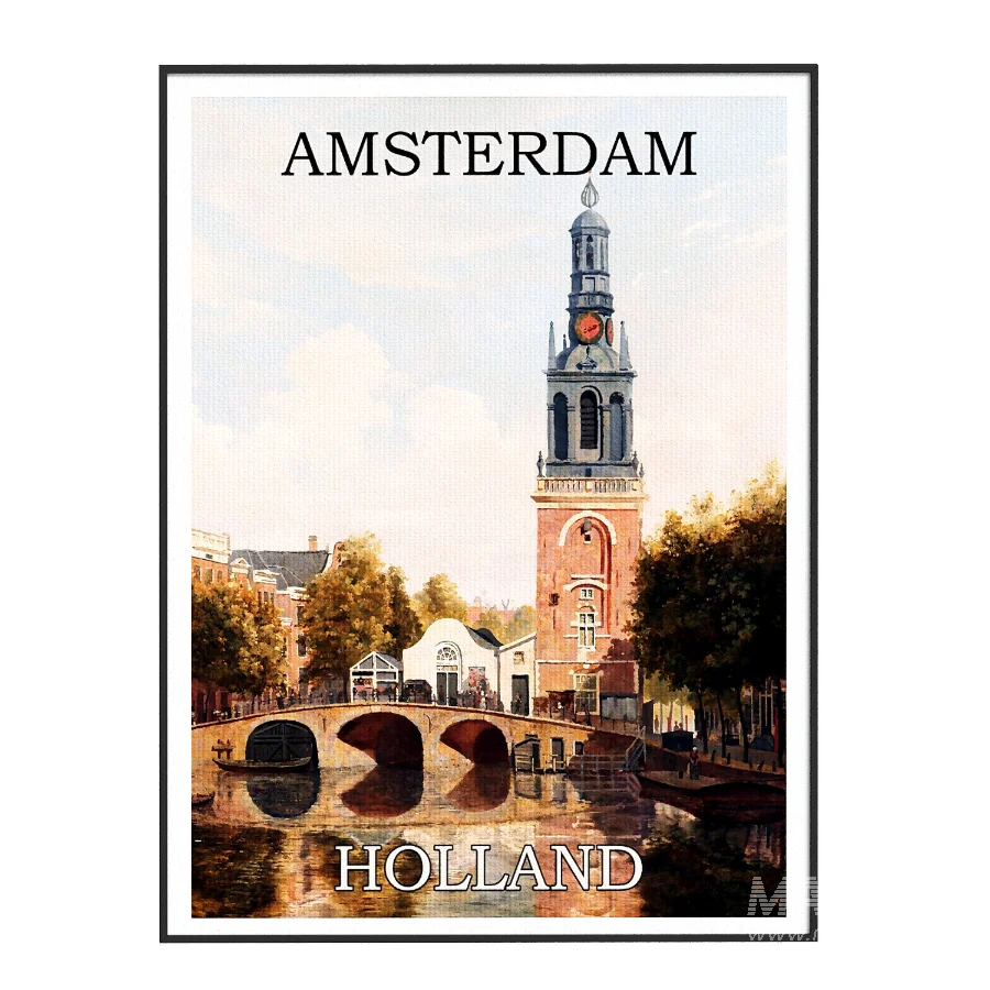 Amsterdam Holland Picture Frame - Image 3