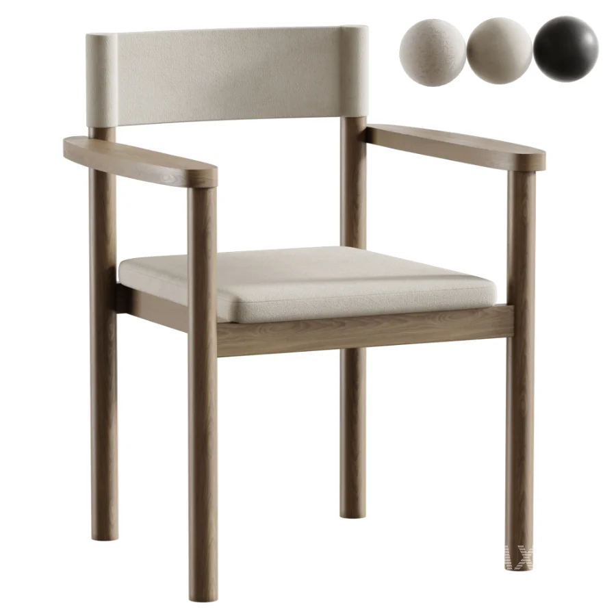 Capri Dining Arm Chair Stackable - Image 1