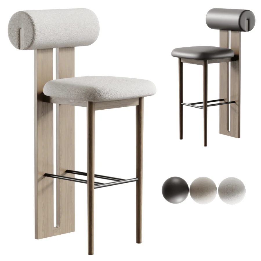 Hippo Bar Chair - Image 1
