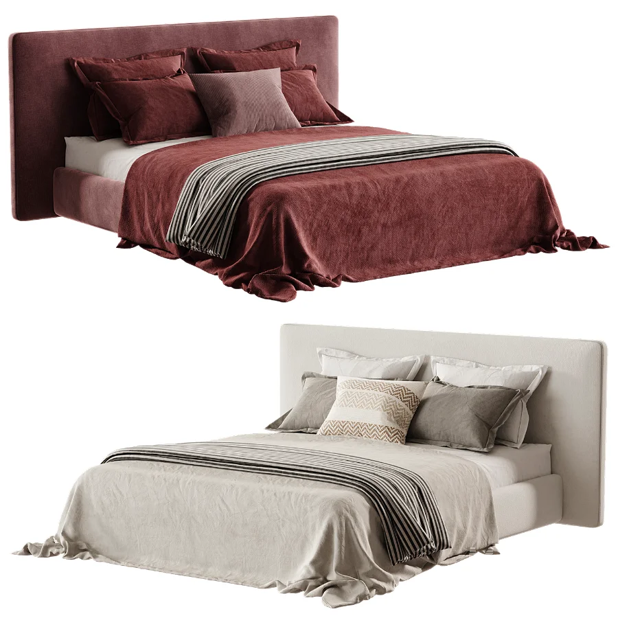 Modern Double Bed 12 - Image 2
