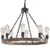 Wagon Wheel Chandelier - Thumbnail 3