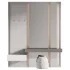 Modern Hallway Console Table with Mirror - Thumbnail 1