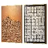Sol Framed Textured Canvas 3D Wall Art - Thumbnail 2