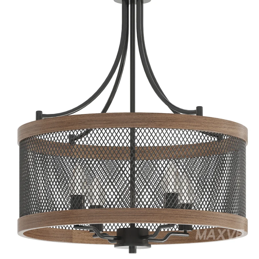 Candlestick Cage Chandelier - Image 2