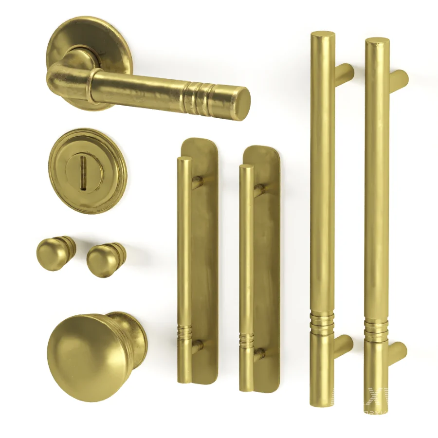 Iron Door Hardware Collection 04 - Image 5