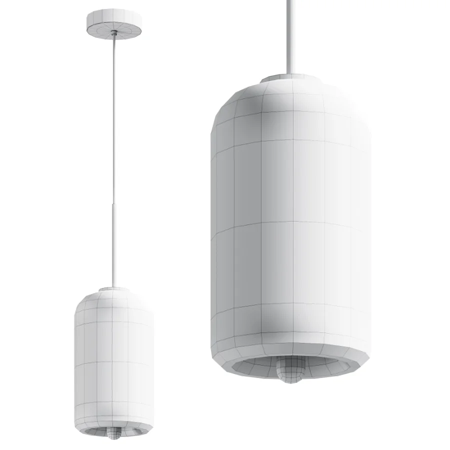 Modern Cognac Glass Pendant Light - Image 4