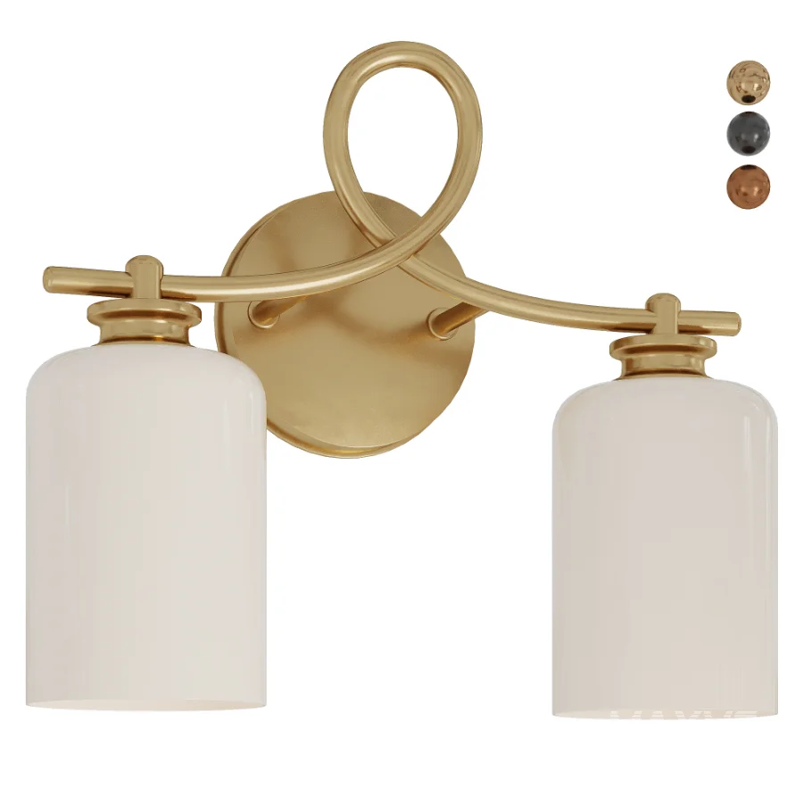 Looped Arm Vanity Light - Image 1