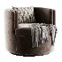 Rowland Swivel Chair - Thumbnail 3
